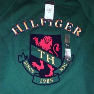 Green royal sweater Tommy Hilfiger XL